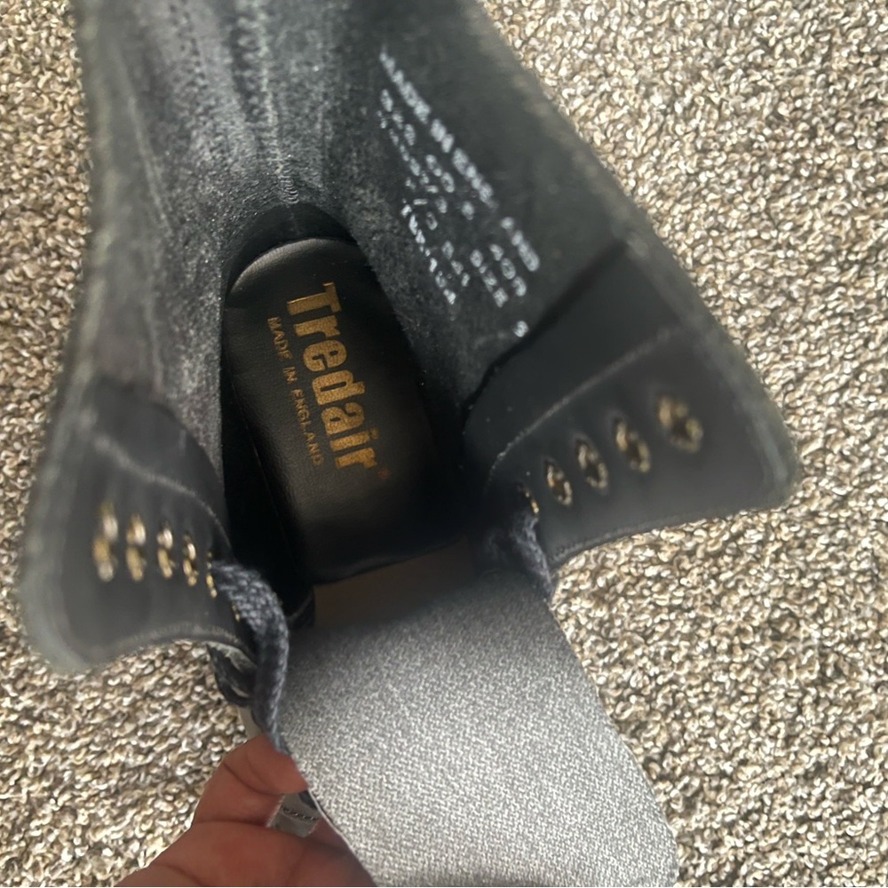 NEW Tredair Made in England Flame Fire Combat Boots 90s UK 5 US 7 MIE Vintage - Picture 12 of 13